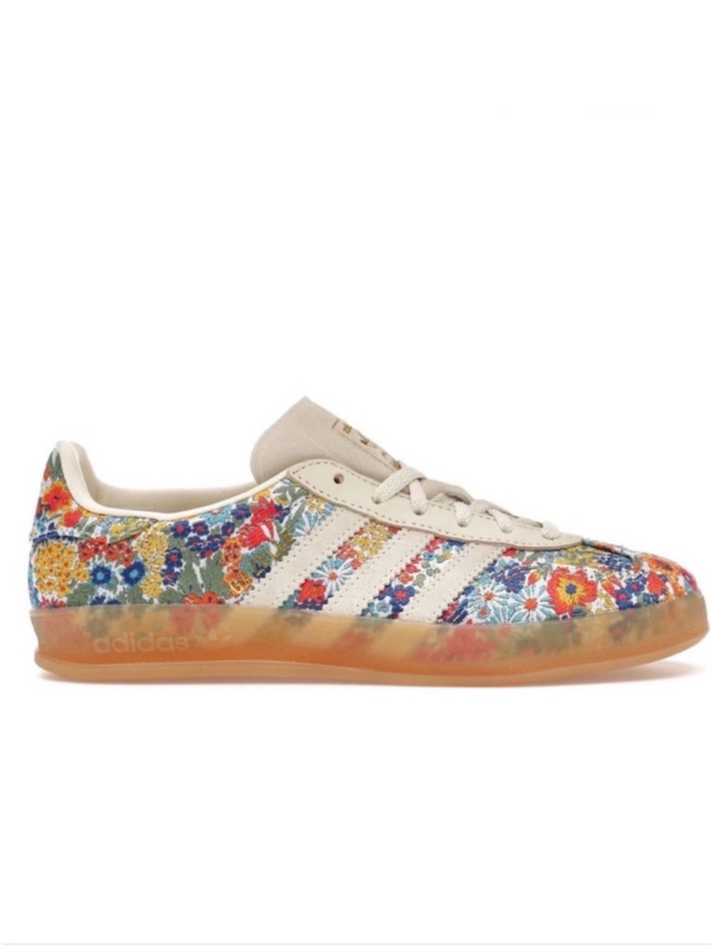 Adidas Women's Gazelle Sneaker with Liberty of London Floral Brocade - NWT
